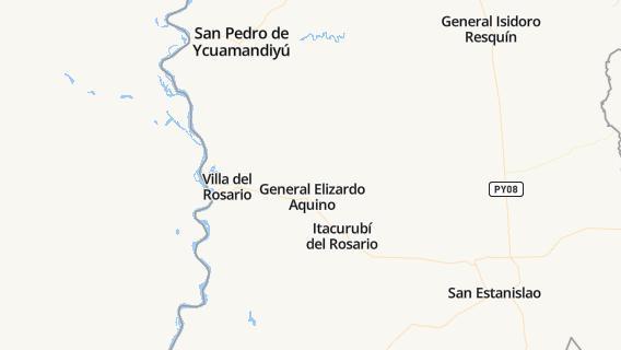 mapa de la ciudad de General Elizardo Aquino