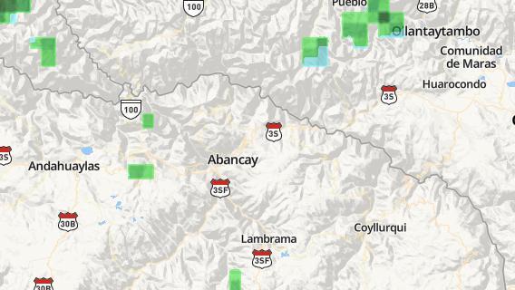 mapa de la ciudad de Abancay