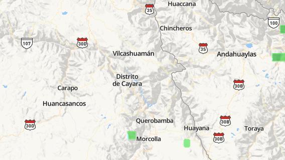 mapa de la ciudad de Accomarca