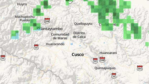 mapa de la ciudad de Cachimayo