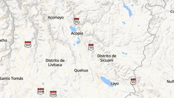 mapa de la ciudad de Ccaquiracunca
