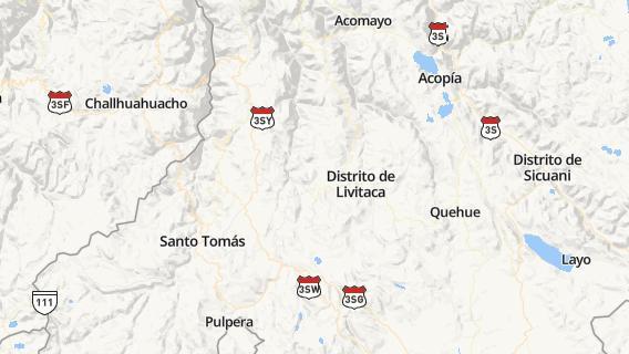 mapa de la ciudad de Chamaca