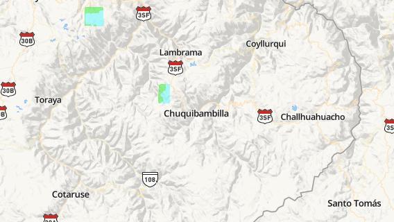 mapa de la ciudad de Chuquibambilla