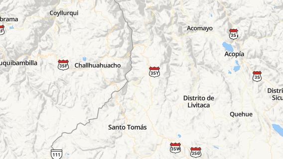mapa de la ciudad de Colquemarca