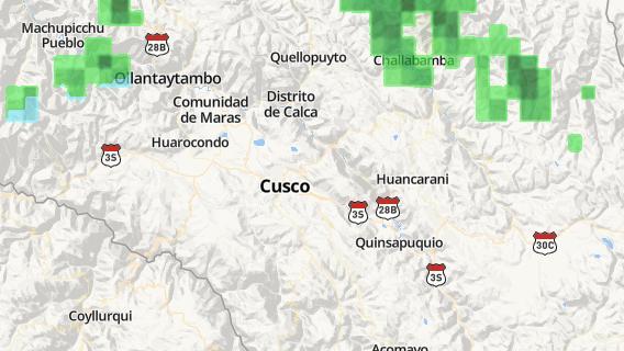 mapa de la ciudad de Cusco