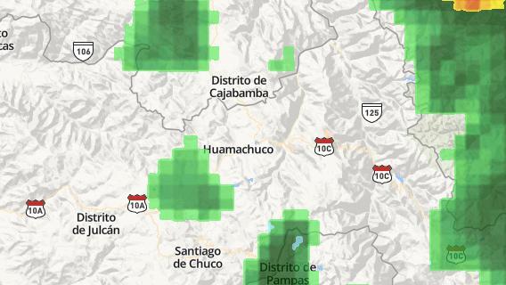 mapa de la ciudad de Huamachuco