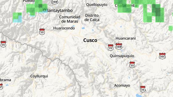 mapa de la ciudad de Huanoquite