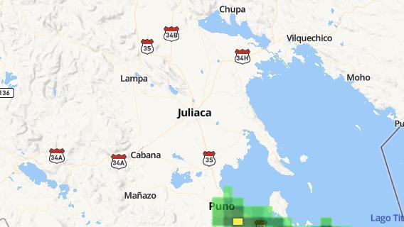 mapa de la ciudad de Juliaca