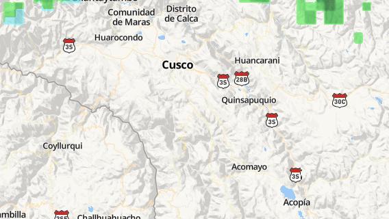 mapa de la ciudad de Paccaritambo