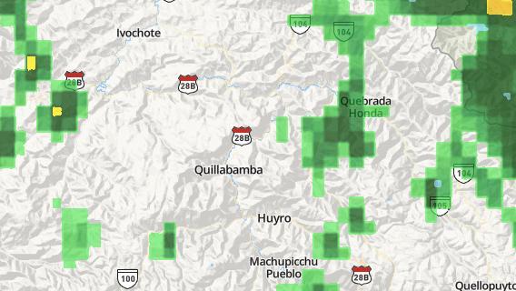 mapa de la ciudad de Quillabamba