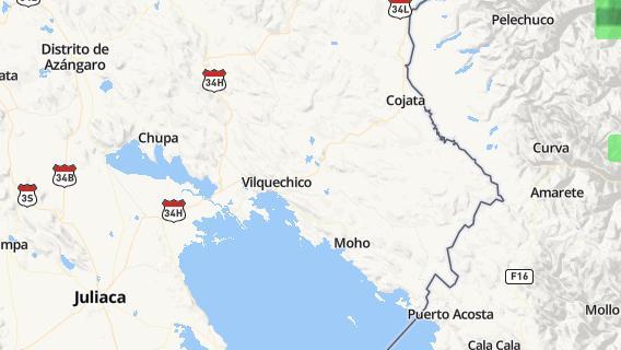 mapa de la ciudad de Vilque Chico