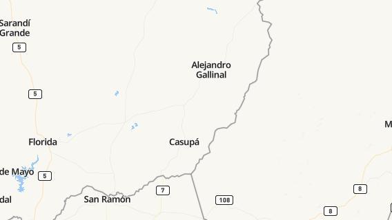 mapa de la ciudad de Casupa