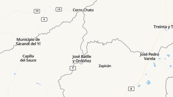 mapa de la ciudad de Jose Batlle y Ordonez