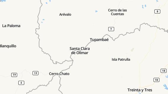mapa de la ciudad de Santa Clara de Olimar