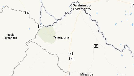 mapa de la ciudad de Tranqueras