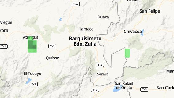 mapa de la ciudad de Barquisimeto